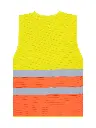 Korntex Mesh CF Warnweste mit Reissverschluss EN 20471, neongelb/neonorange, L/XL