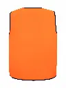 Korntex asymmetrische Kennzeichnungsweste, neonorange, S/M