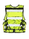 Korntex taktische Mesh Einsatzweste, neongelb, M/XL
