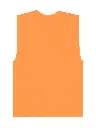 Korntex Arbeitsweste gefüttert, neonorange, 3XL
