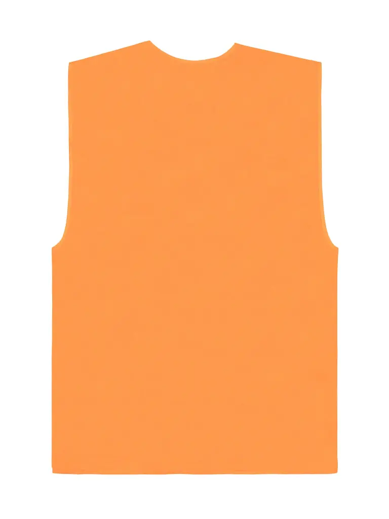 Korntex Arbeitsweste gefüttert, neonorange, 4XL