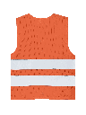 Korntex Kinder Mesh Warnweste, neonorange, XXS