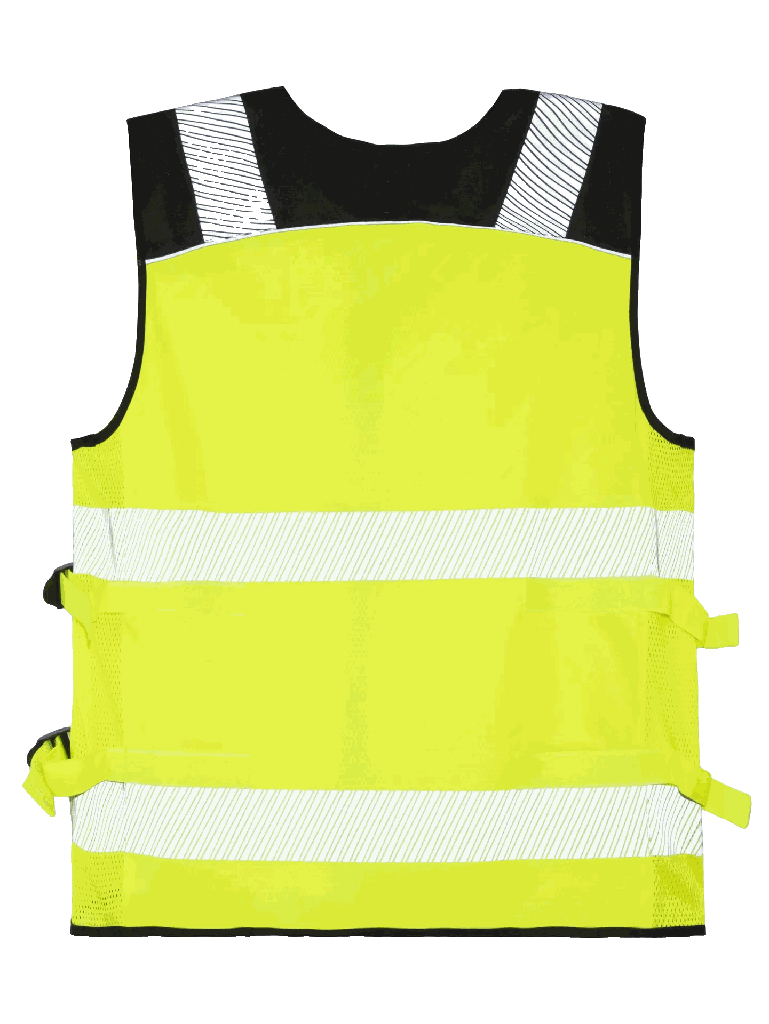 Korntex Hi-Vis Mesh Motorrad Warnweste EN 20471, 5XL