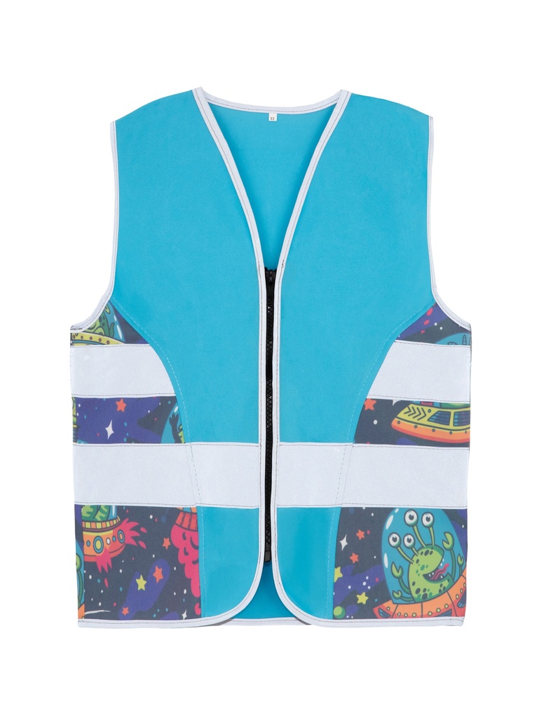 Korntex Children's Functional Vest Space Adventure, blue, XXS