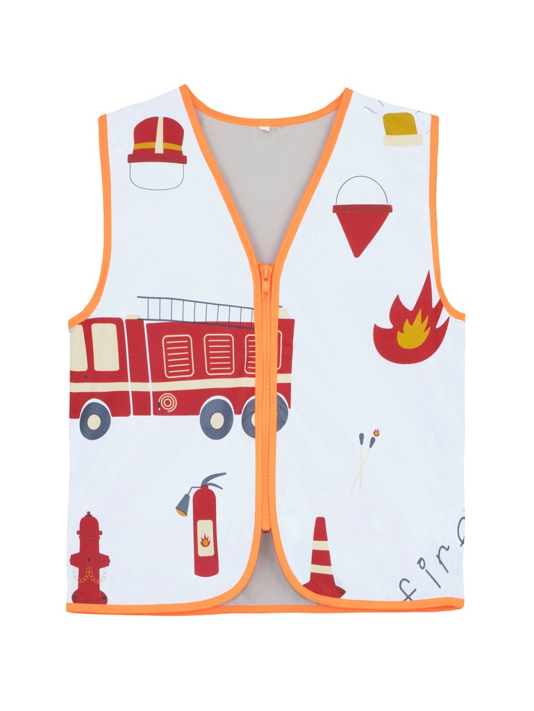 Korntex Kinder Funktionsweste Feuerwehr - XS