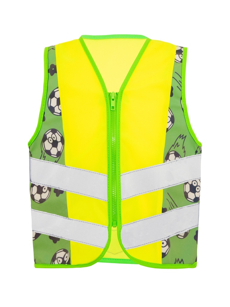 Korntex Kinder Warnweste Sport, neongelb, S