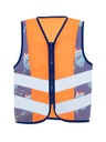 Korntex Kinder Warnweste Sport, neonorange, S