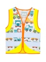 Korntex Gilet funzionale bambini Veicoli, giallo alta visibilità, XXS, Veicolo da cantiere
