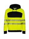 Korntex EOS Hi-Vis Hoodie EN 20471, schwarz/neongelb, 5XL