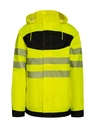 Korntex EOS Hi-Vis Parka EN 20471, schwarz/neongelb, 5XL