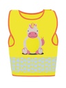 Korntex Kinder Warnweste Tierwelt, XS, Einhorn