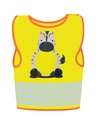 Korntex Kinder Warnweste Tierwelt - Zebra - XS