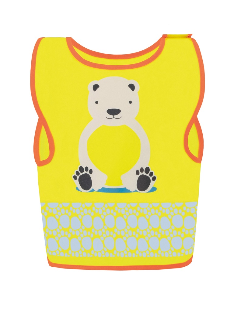 Korntex Kinder Warnweste Tierwelt - Eisbär - XXS