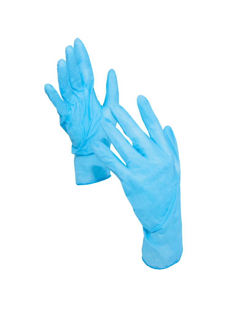 Guanti monouso in nitrile Korntex, blu, S