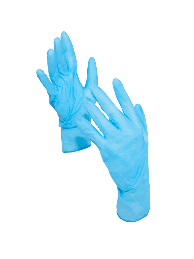 Guanti monouso in nitrile Korntex, blu, M