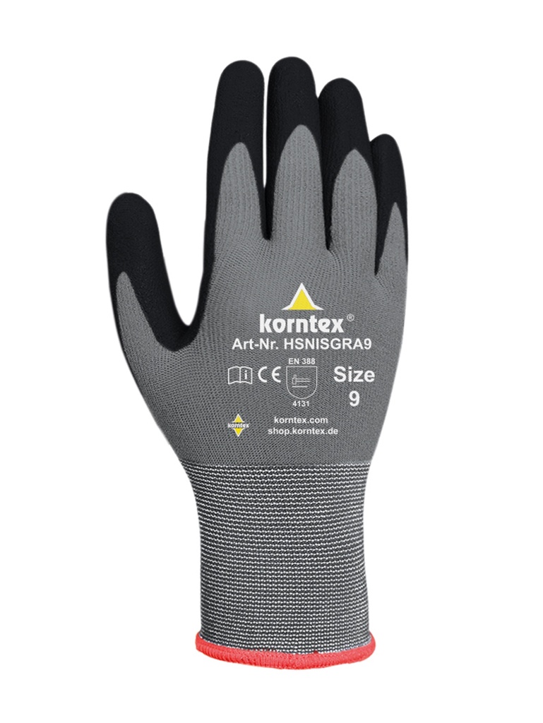 Korntex Nitrilschaum Handschuhe EN 21420, Gr.9