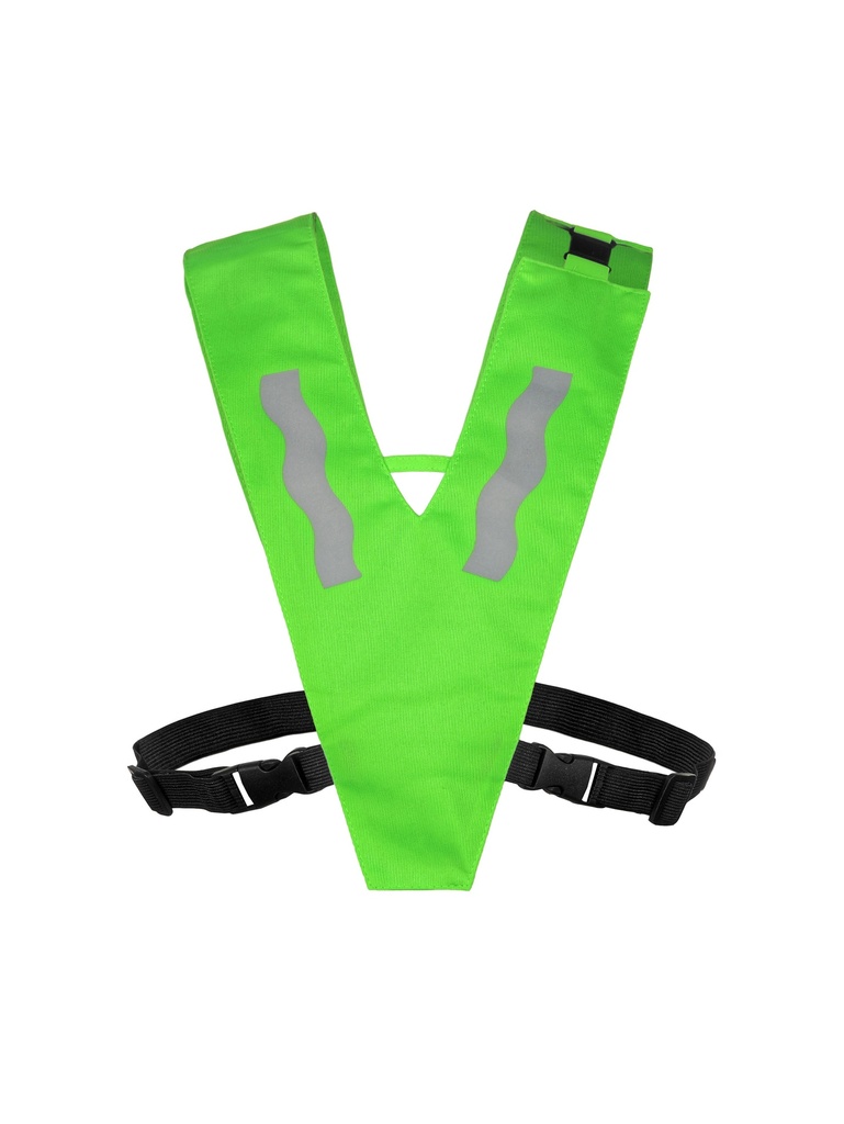 Korntex Multi-function Collar for Kids with Safety Lock, neon green, S