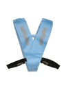 Korntex Multi-function Collar for Kids with Safety Lock, sky blue, XS