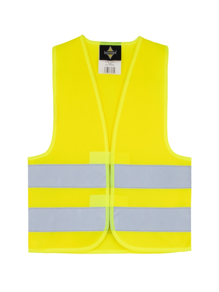 Korntex Kinder Warnweste, neongelb, XS
