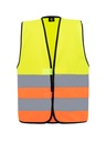 Korntex Kids Warning Vest, high visibility yellow/high visibility orange, XS