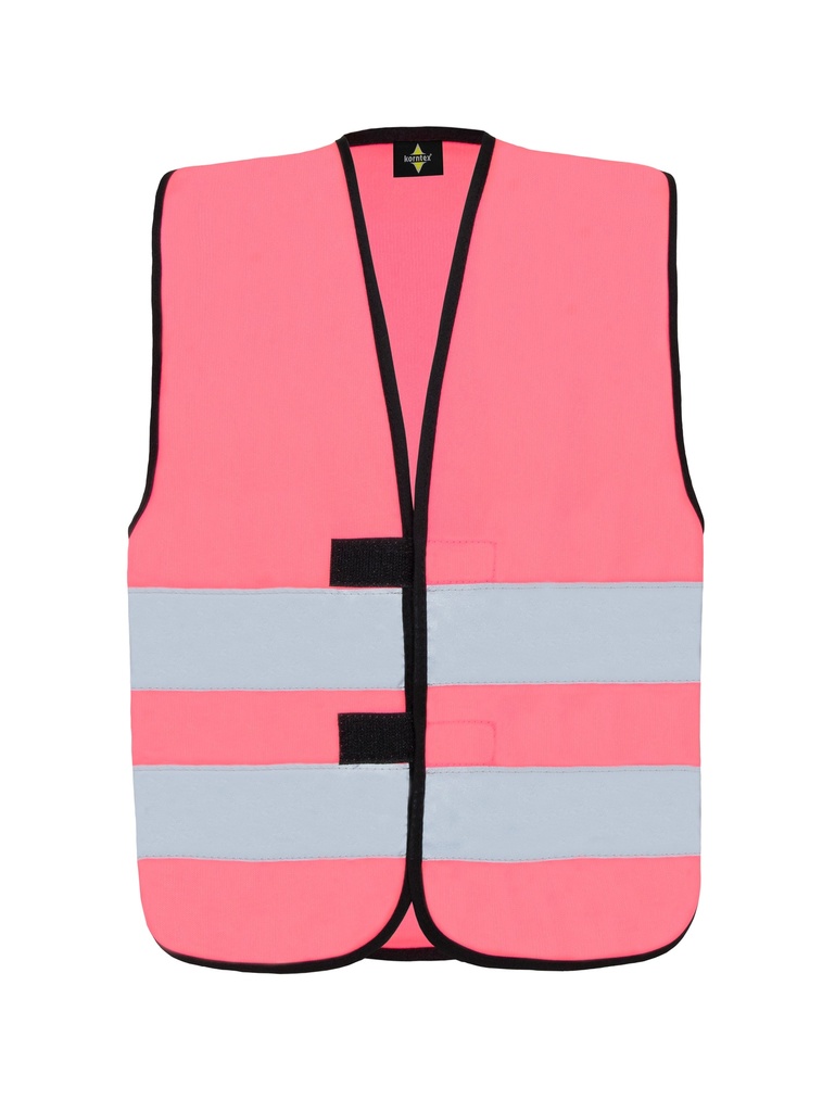 Gilet funzionale per bambini Korntex, rosa neon, XXS