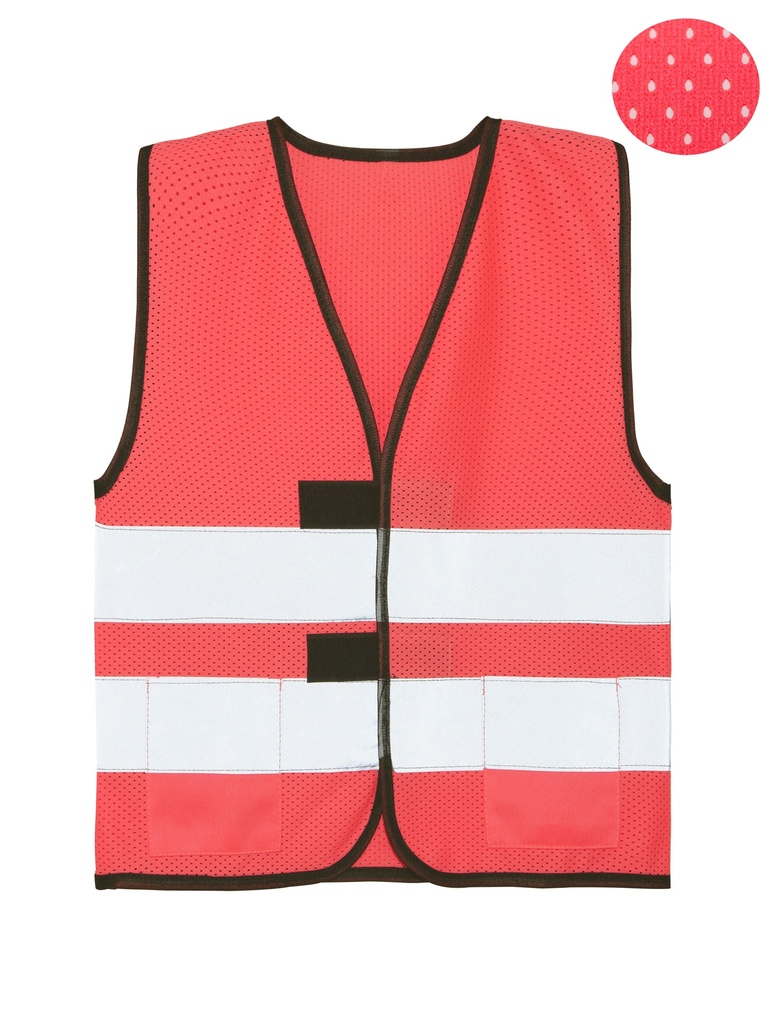 Korntex Kinder Mesh Funktionsweste, neonpink, XS