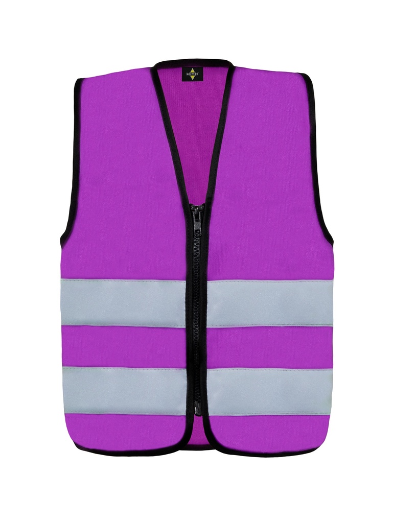 Korntex Kinder Funktionsweste mit Reissverschluss, violett, XS