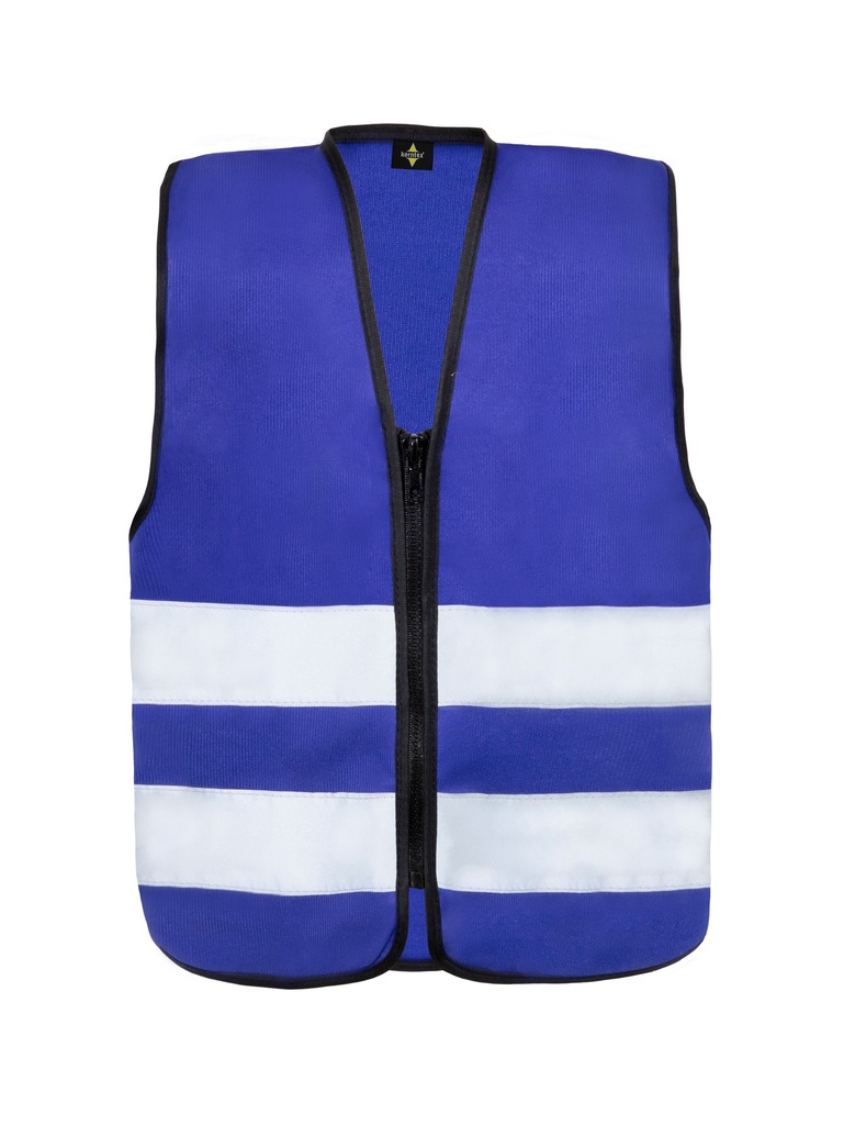 Korntex Safety Vest for Children - With Zipper - royalblau - S