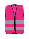 Korntex Kinder Funktionsweste mit Reissverschluss, magenta, XXS