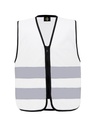 Korntex Safety Vest for Children - With Zipper, white, XXS