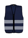 Gilet funzionale per bambini con cerniera Korntex - navyblau - S