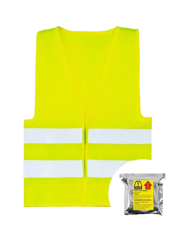 Korntex Gilet di Sicurezza Compresso per Bambini EN 17353