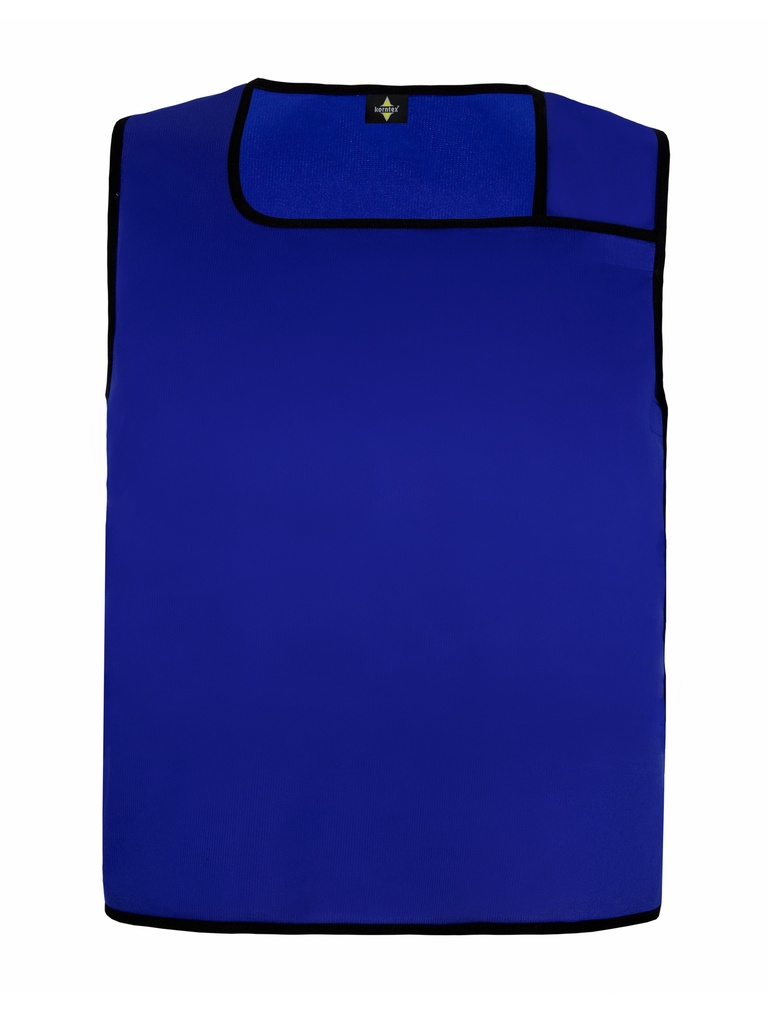 Korntex asymmetrische Kennzeichnungsweste, royalblau, XS