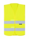 Korntex Cotton-Mix Safety Vest, high visibility yellow, L