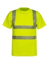 Korntex Hi-Vis T-Shirt Broken Reflex EN 20471, neongelb, XL