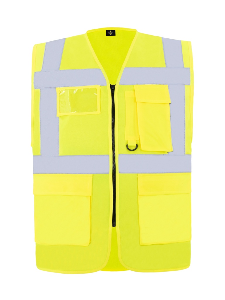 Korntex Multifunktionswarnweste CF EN 20471, neongelb, 3XL
