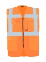 Korntex Multifunktionswarnweste CF EN 20471, neonorange, 3XL