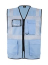 Gilet multifunzionale CF Korntex - hellblau - 4XL