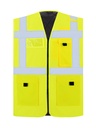Korntex Multifunktionswarnweste CF gefütterte EN 20471, neongelb, M