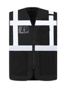 Korntex Multifunktionsweste CF gefütterte EN 17353, schwarz, XL
