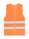 Korntex Mesh CF Warnweste mit Reissverschluss EN 20471, neonorange, 4XL/5XL