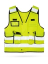 Korntex taktische Einsatzweste Premium EN 20471, neongelb, M/XL
