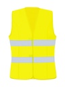 Korntex gilet di sicurezza donna EN 20471, giallo alta visibilità, S