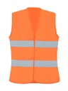 Korntex Frauen Warnweste EN 20471, neonorange, XL