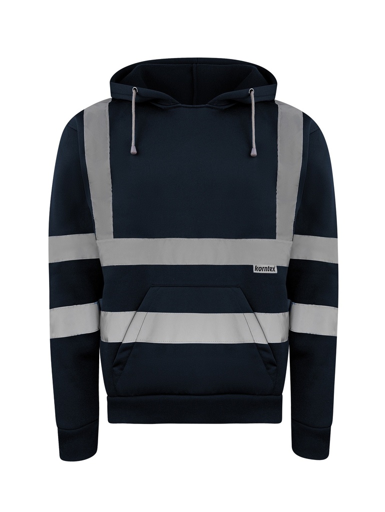 Korntex Hoodie, navyblau, S