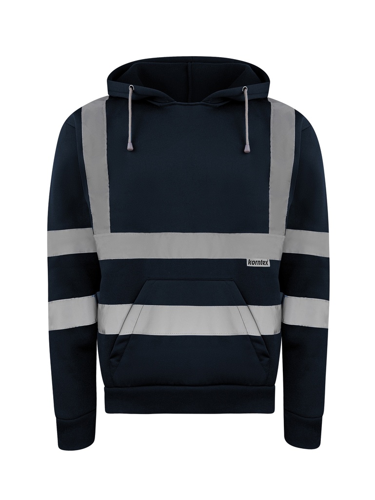 Korntex Hoodie, navyblau, L