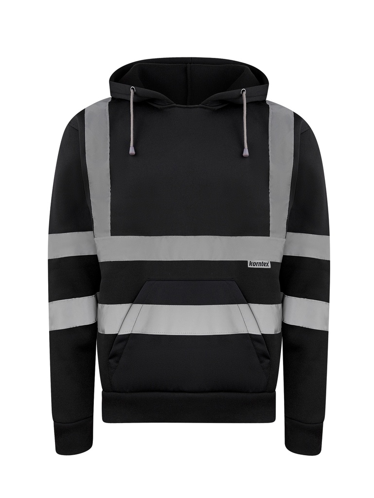 Korntex Hoodie, schwarz, 3XL