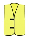 Korntex Kennzeichnungsweste, neongelb, S