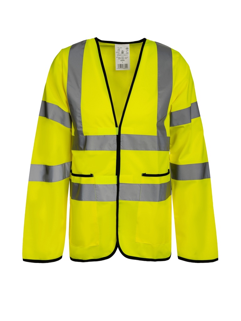 Korntex Hi-Vis leichte Warnjacke EN 20471, neongelb, XXL