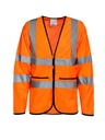Korntex Hi-Vis leichte Warnjacke EN 20471, neonorange, XXL